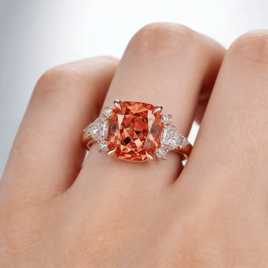 Eternal Love Ruby Red Zirconia Ring