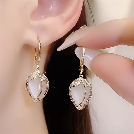 Creative Tulip Flower Earrings