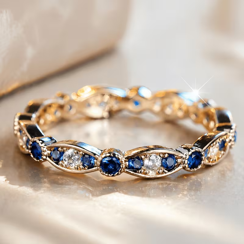 The Royal Promise Blue Zirconia Bracelet