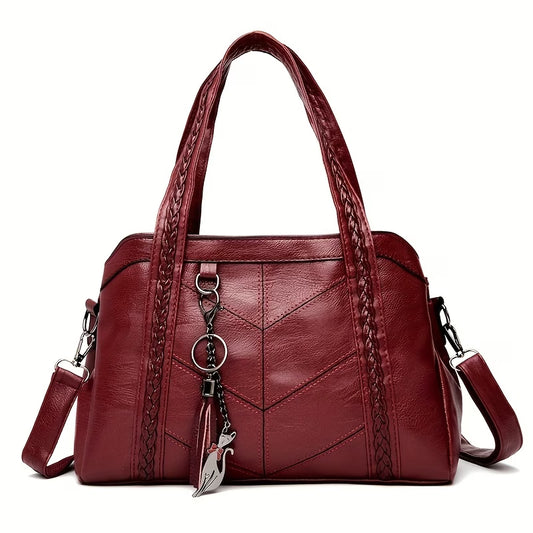 Valenkuci Women’s Vintage Luxury Tote Bag