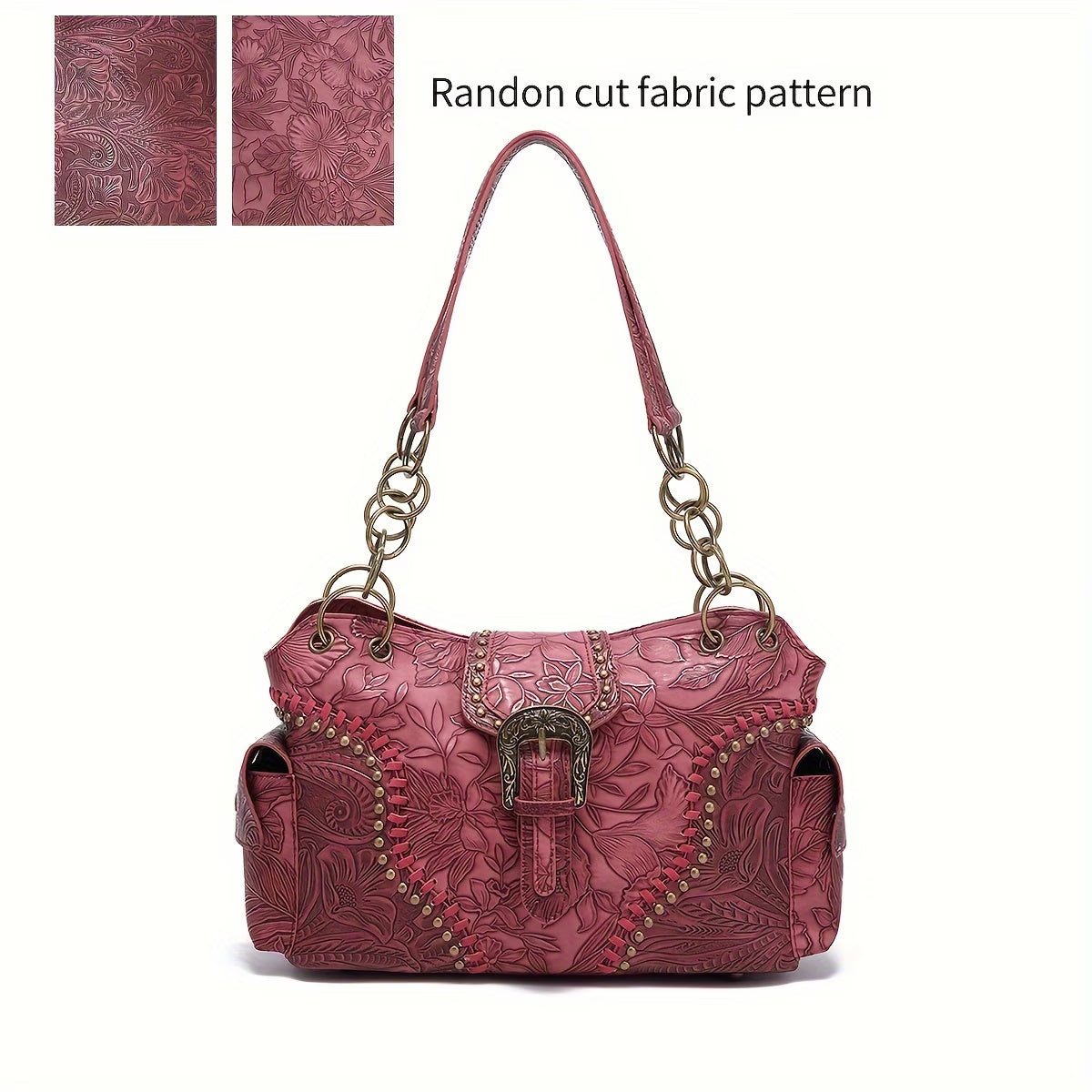 Women’s Vintage Studded Tote Bag