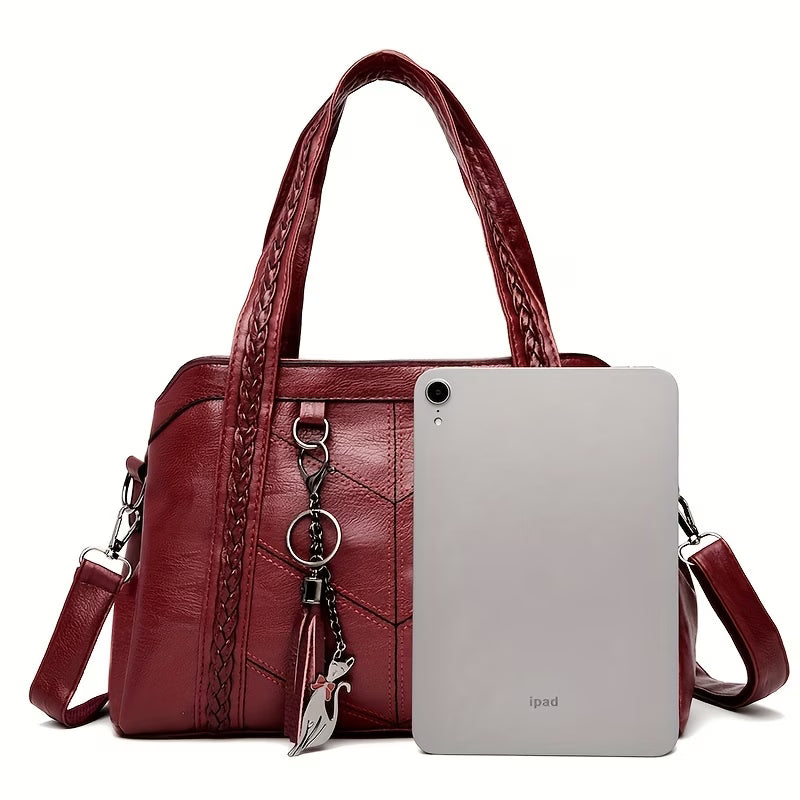 Valenkuci Women’s Vintage Luxury Tote Bag