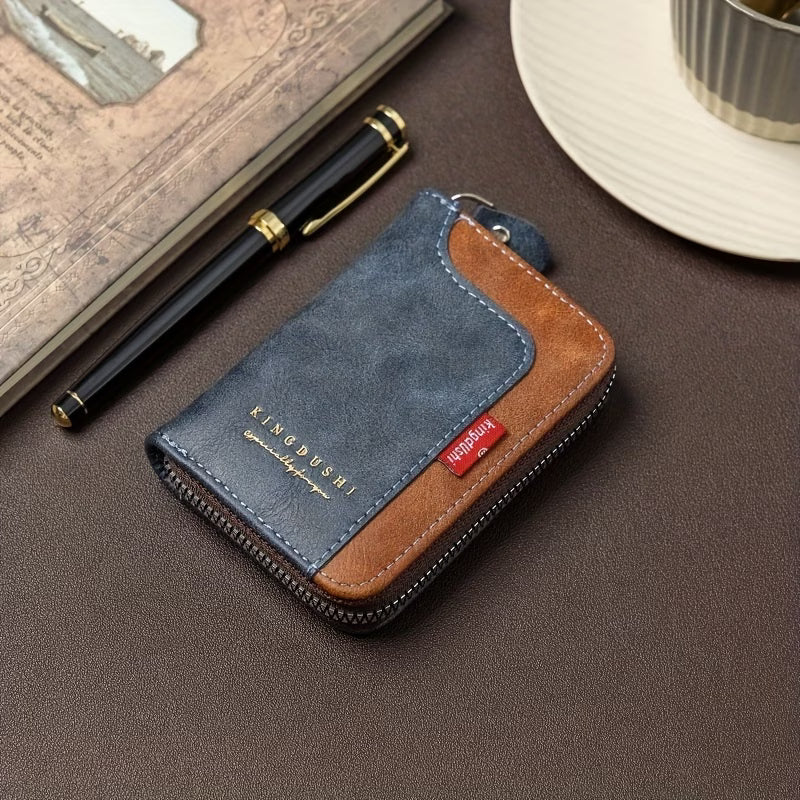 Vintage Men's Faux Leather Wallet