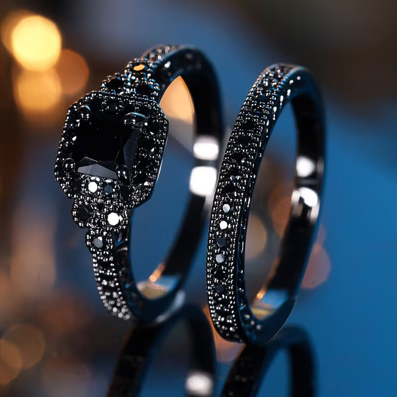 Eternal Spark Zirconia Classic Ring Set