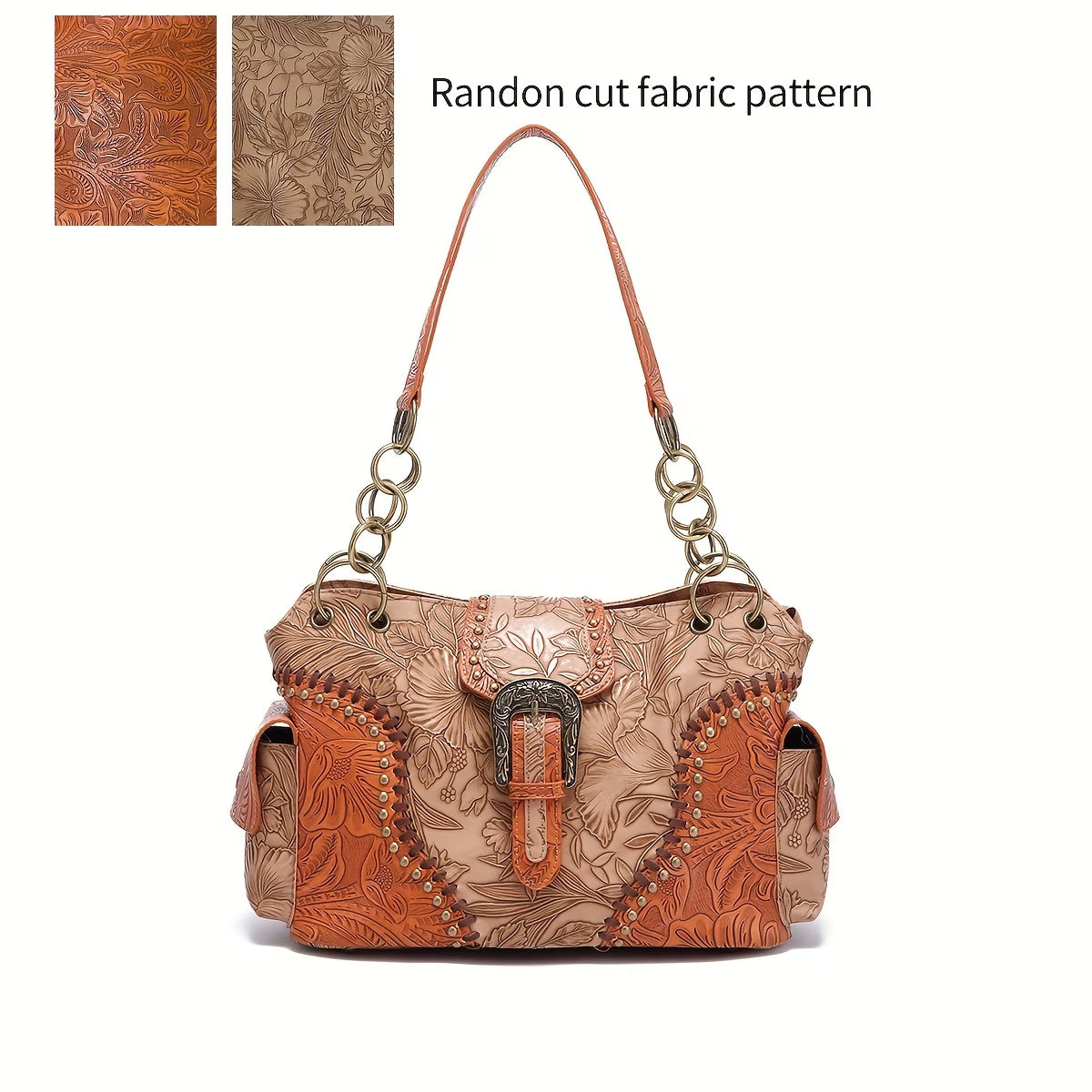 Women’s Vintage Studded Tote Bag