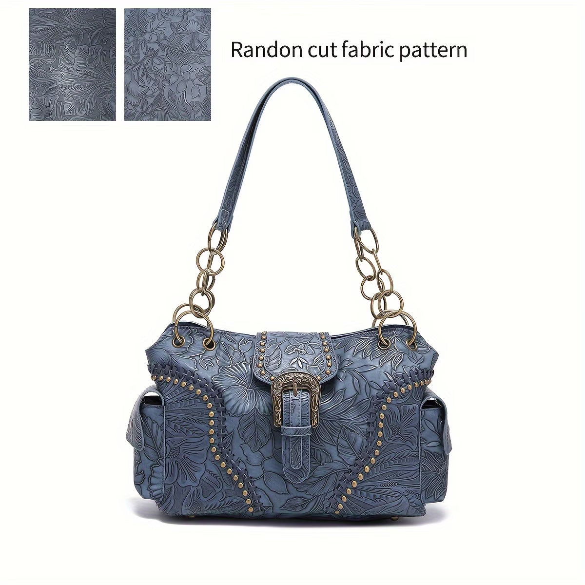 Women’s Vintage Studded Tote Bag