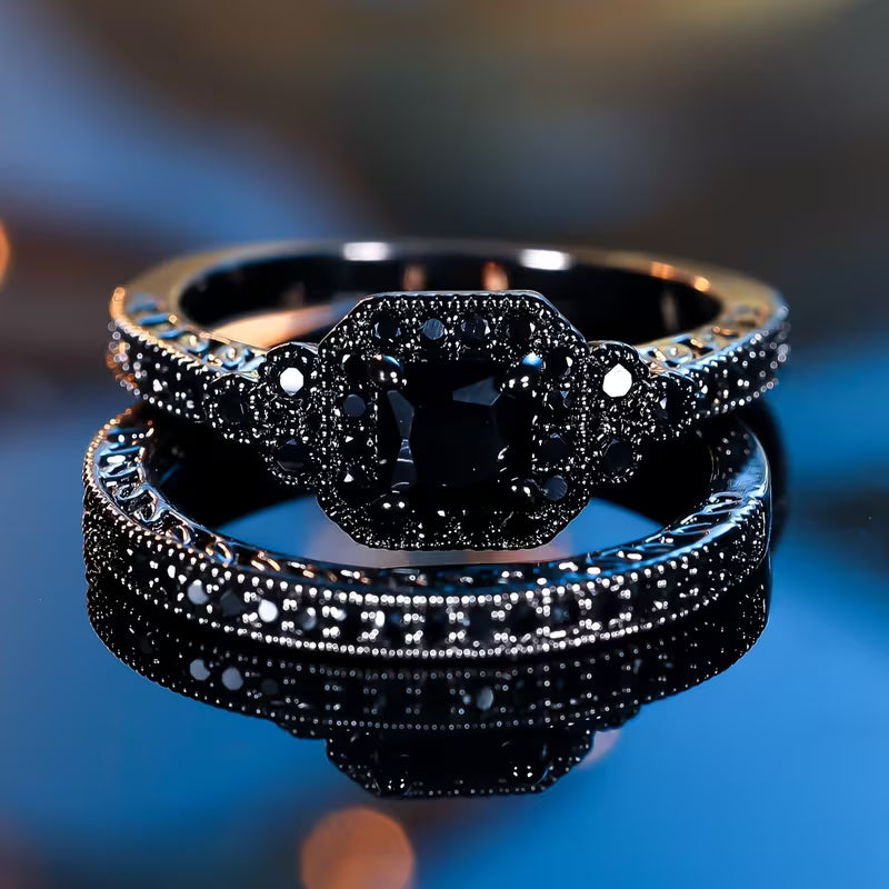 Eternal Spark Zirconia Classic Ring Set