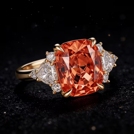 Eternal Love Ruby Red Zirconia Ring