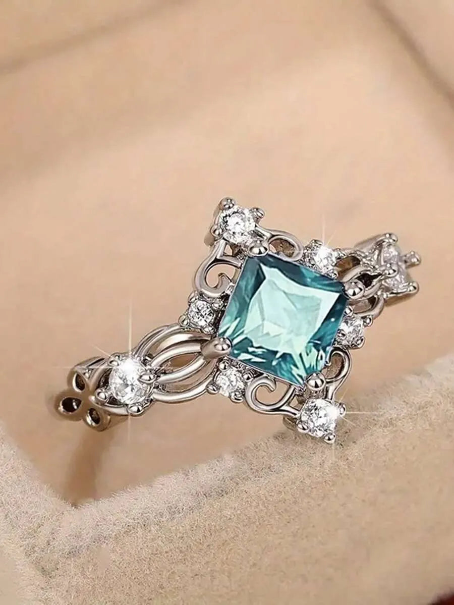 Celestia Aqua Royale Ring