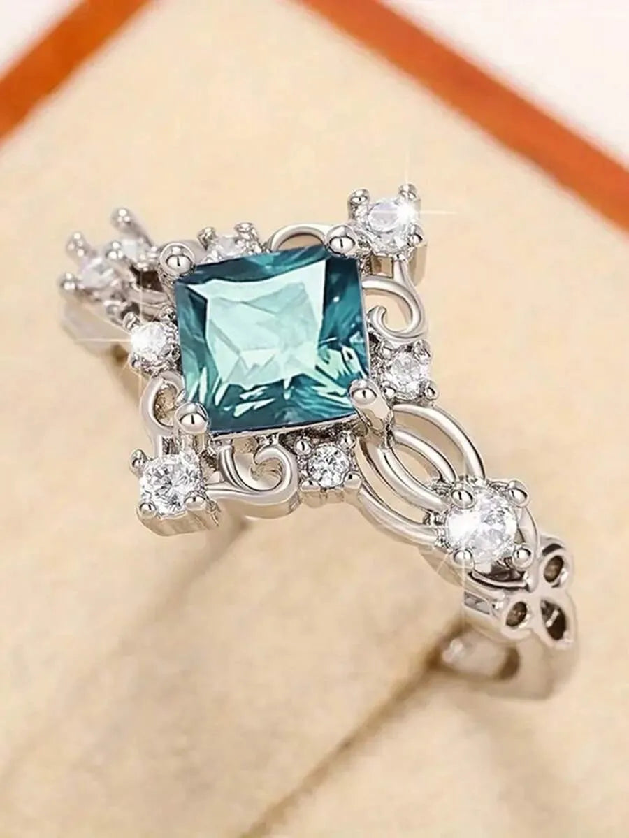 Celestia Aqua Royale Ring