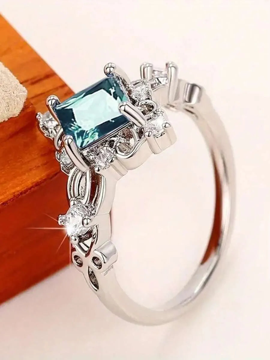 Celestia Aqua Royale Ring
