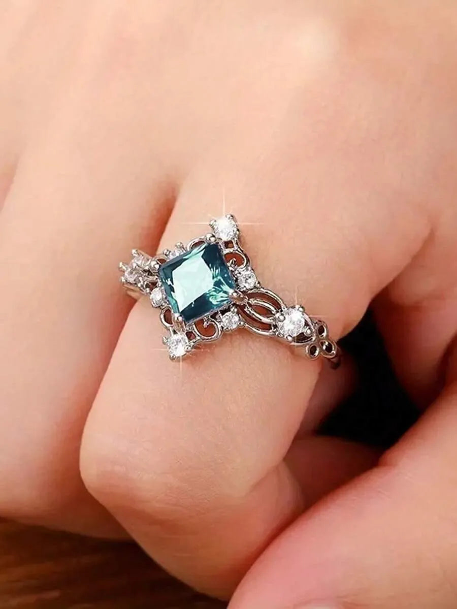 Celestia Aqua Royale Ring