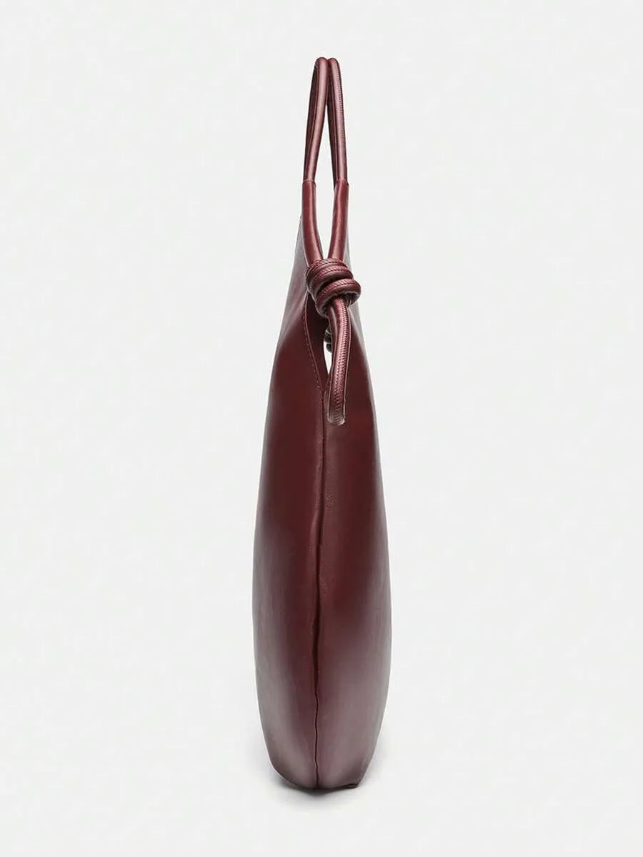 Women’s Minimalist PU Leather Hobo Bag